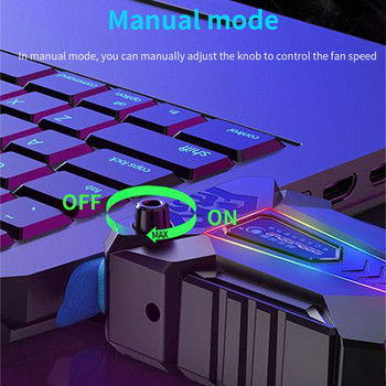 TISHRIC Вакуумен охладител за лаптоп Охлаждащ радиатор USB въздушен охладител Извличащ охлаждащ вентилатор Поддръжка на охладител за лаптоп Аксесоари за лаптоп