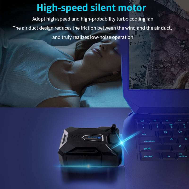 TISHRIC Vakuumski hladnjak za prijenosno računalo Rashladni radijator USB hladnjak za zrak Izvlačni ventilator za hlađenje Podrška za hladnjak prijenosnog računala Dodaci za prijenosna računala