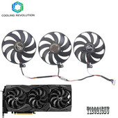 T129215SU 7 kontaktų GPU kortelės aušintuvo ventiliatoriai, skirti ASUS ROG STRIX-GeForce RTX 2070 2080 SUPER Ti GAMING RTX2080 RTX2080Ti ventiliatoriui