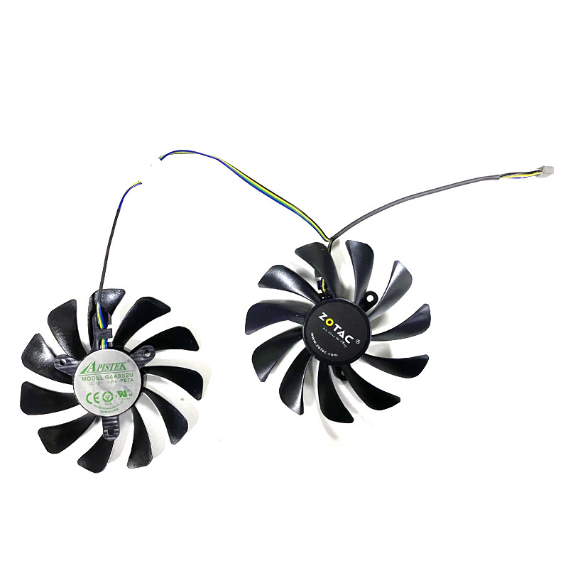 NAUJAS 95MM GAA8S2U GFM10012H12SPA 4PIN aušintuvo ventiliatoriaus keitimas, skirtas ZOTAC GTX 1070 1080 Ti GTX 1070Ti 1080Ti AMP Edition Graphics