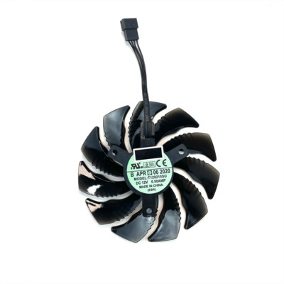 88MM T129215SU PLD09210S12HH 4-pinový chladiaci ventilátor pre grafickú kartu Gigabyte GTX 1050 1060 1070 960 RX 470 480 570 580