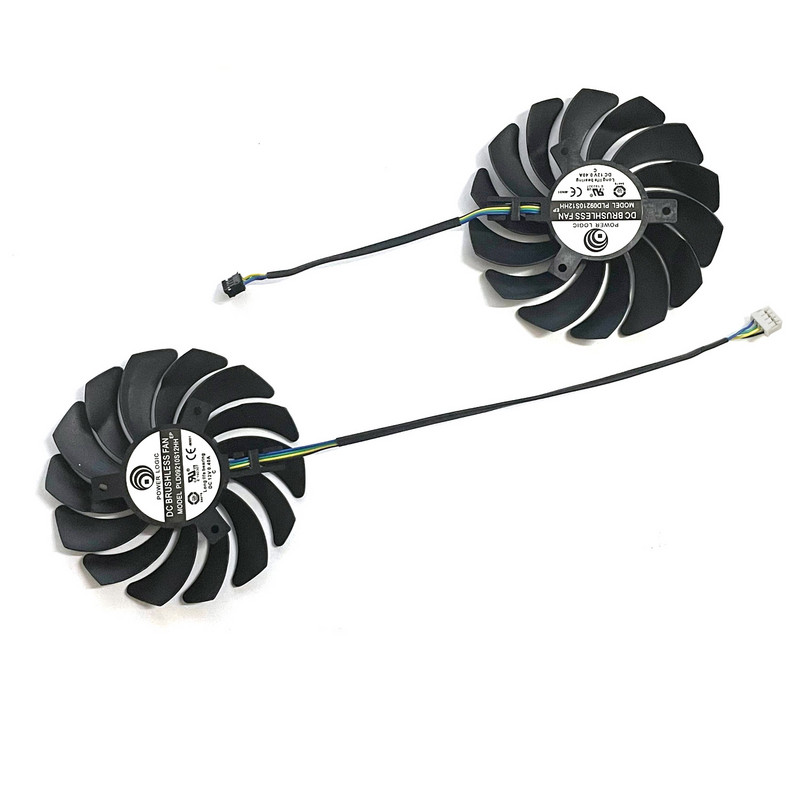 PLD09210S12HH DC 12V 0,40A 4PIN 85MM RTX2070 GPU hűtő MSI Geforce RTX 2060 2070 2080 Super Ventus XS OC grafikus kártya ventilátorhoz