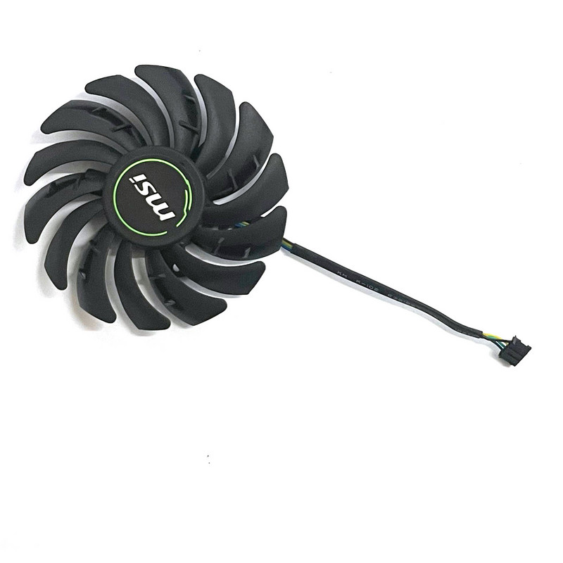 PLD09210S12HH DC 12V 0,40A 4PIN 85MM RTX2070 GPU hűtő MSI Geforce RTX 2060 2070 2080 Super Ventus XS OC grafikus kártya ventilátorhoz