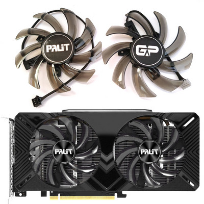 ΝΕΟ GA91S2U RTX 2060 2070 GTX 1660 GUP Fan，Για Palit RTX 2060 2060 SUPER 2070, GTX 1660 1660TI Διπλή κάρτα βίντεο ανεμιστήρα ψύξης