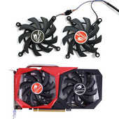 2db 4 tűs RTX 2060 2060 Super GPU hűtő színes Geforce GTX 1660Ti 1650 1660 Super Graphics hűtőventilátorhoz