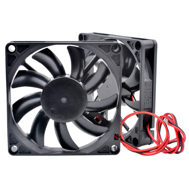 ACP8015 8cm 80mm ventilátor 80x80x15mm DC5V 12V 24V 2 tűs hűtőventilátor router házhoz tápegység töltő inverter
