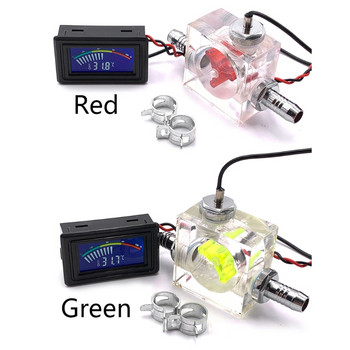 LED термометър 3-посочен разходомер за система за водно охлаждане и течен охладител