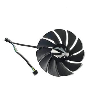 2 бр. CF9015H12S CF1010U12S 4-пинов бял RTX 3070 3060 Twin GPU за Zotac RTX 3070 Twin Edge RTX 3060 Twin Edge OC