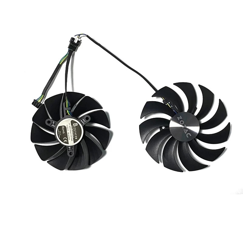 2db CF9015H12S CF1010U12S 4 tűs fehér RTX 3070 3060 Twin GPU Zotac RTX 3070 Twin Edge RTX 3060 Twin Edge OC-hoz