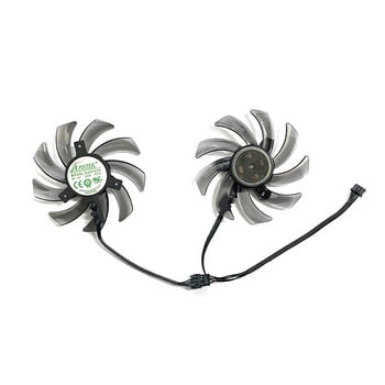 2 бр. 85 mm FDC10H12S9-C GA91S2U 4pin за Tongde Geforce GTX 1070 Ti 1070 1060 1080 GTX1060 двоен вентилатор за охлаждане на графична карта