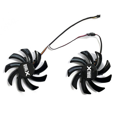 2 buc 85mm FDC10H12S9-C GA91S2U 4pin pentru Tongde Geforce GTX 1070 Ti 1070 1060 1080 GTX1060 ventilator de răcire cu două plăci grafice