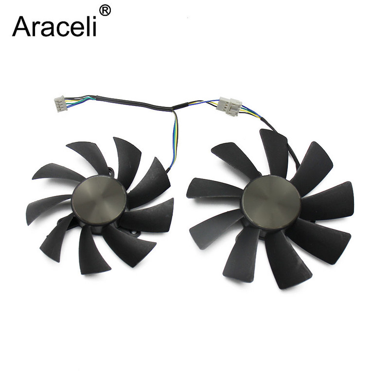 87MM GA92S2H 100MM GAA8S2H GAA8S2U 4-pinový chladič pre ZOTAC GTX 1060 1070 Ti MINI HA 1080 Ti MINI dvojitý grafický adaptér