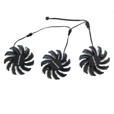 PLD08010S12H 75 mm 3 kontaktiga GTX 970 GPU ventilaator Gigabyte GTX 970 Windforce G1 R9-280X GV-R928XWF3-3GD GV-R928XOC graafikakaardi jaoks