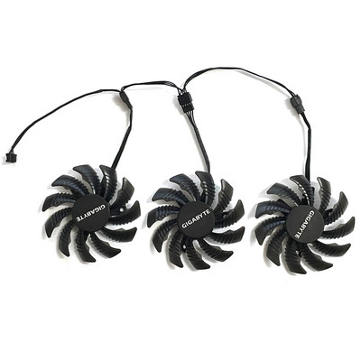 78Mm T128010SU PLD08010S12HH 4 tűs 12V 0,35A Gigabyte Aorus GTX 1060 1070 1080 G1 GTX 1070Ti 1080Ti 960 980Ti videokártya ventilátorhoz