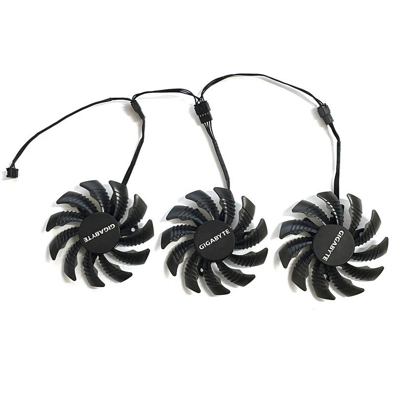 78Mm T128010SU PLD08010S12HH 4 tűs 12V 0,35A Gigabyte Aorus GTX 1060 1070 1080 G1 GTX 1070Ti 1080Ti 960 980Ti videokártya ventilátorhoz