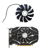 HA9010H12F-Z 85 mm 2 kontaktų DC 12V 0,57A GTX 1050Ti GPU aušintuvas, skirtas MSI GeForce GTX 1050 Ti 4G OC GTX 1050 2G OC grafikos aušintuvui