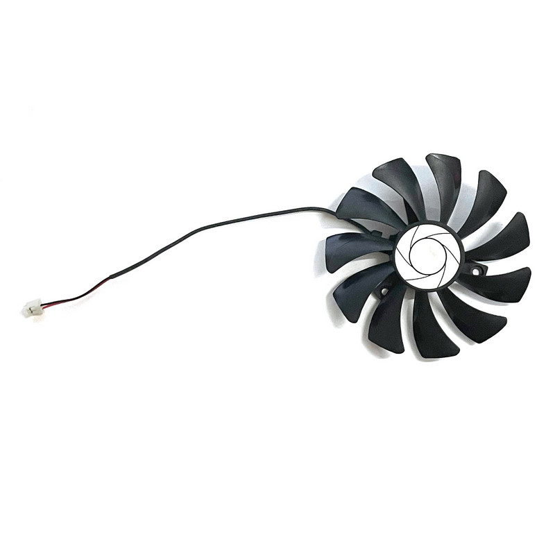 HA9010H12F-Z 85 mm 2 kontaktų DC 12V 0,57A GTX 1050Ti GPU aušintuvas, skirtas MSI GeForce GTX 1050 Ti 4G OC GTX 1050 2G OC grafikos aušintuvui