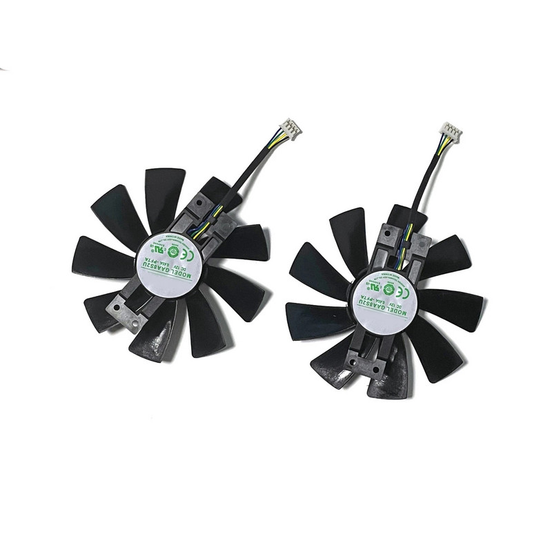 2 buc GAA8B2U/GAA8S2U DC 12V 0.45A GPU ventilator placă grafică pentru Sapphire R9 380 380X 2G/4G D5 ventilator de înlocuire a plăcii grafice