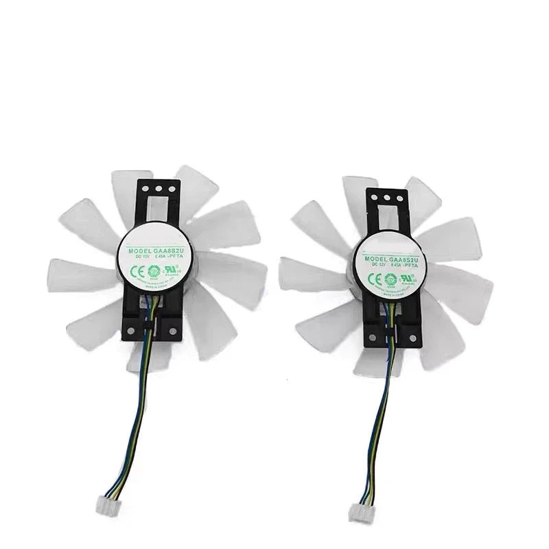 2 buc GAA8B2U/GAA8S2U DC 12V 0.45A GPU ventilator placă grafică pentru Sapphire R9 380 380X 2G/4G D5 ventilator de înlocuire a plăcii grafice