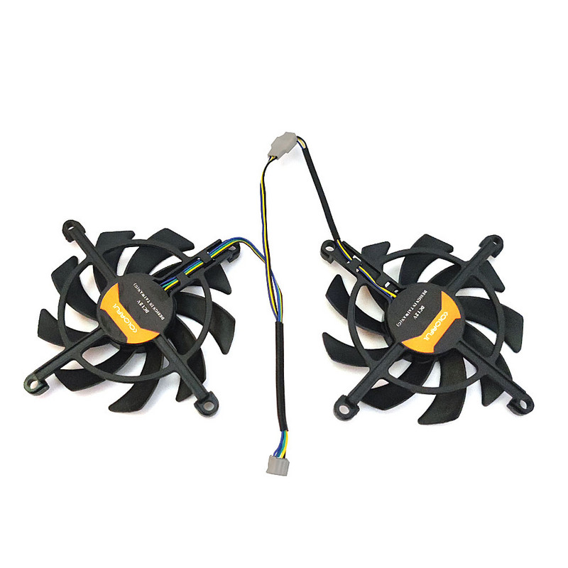 NOVO 1 LOT 85MM 4PIN RTX 2060 2060S GPU ventilator，za šarene GeForce GTX 1660TI 1660S 1650S 1650 ventilator za hlađenje grafičke kartice