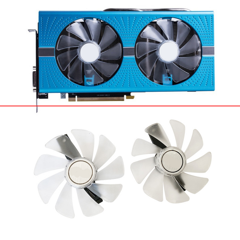 NOVÝ 95MM CF1015H12D DC12V Chladič Ventilátor Náhrada Pre RX580 480 GPU Ventilátor Pre Sapphire NITRO RX480 8G RX 470 4G GDDR5 RX570 4G / 8G RX580
