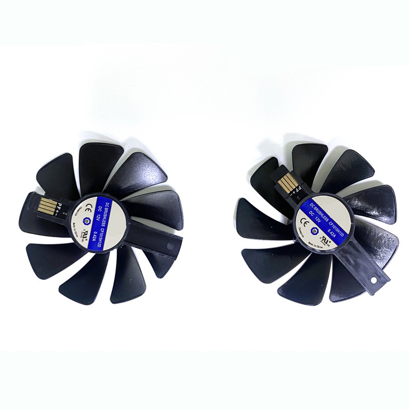 NOVÝ 95MM CF1015H12D DC12V Chladič Ventilátor Náhrada Pre RX580 480 GPU Ventilátor Pre Sapphire NITRO RX480 8G RX 470 4G GDDR5 RX570 4G / 8G RX580