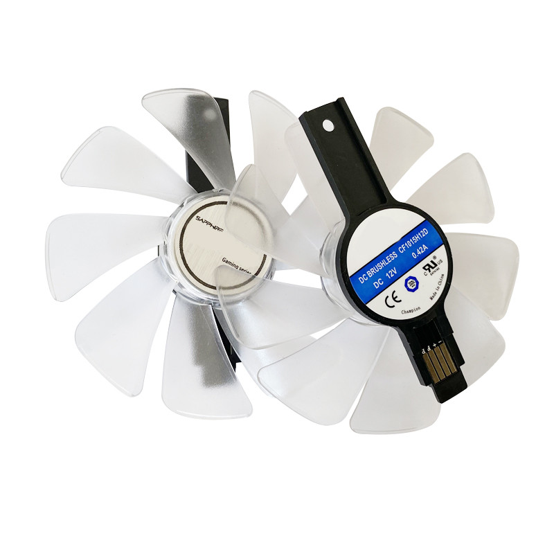 NOVÝ 95MM CF1015H12D DC12V Chladič Ventilátor Náhrada Pre RX580 480 GPU Ventilátor Pre Sapphire NITRO RX480 8G RX 470 4G GDDR5 RX570 4G / 8G RX580