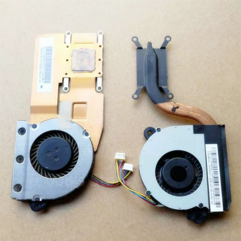 CPU hűtő hűtőborda ventilátor ASUS VivoBook S200E X201E X202E V X202EP F201E Q200E I EF50050S1-C170-S99 AB05105HX060B00 hűtőhöz