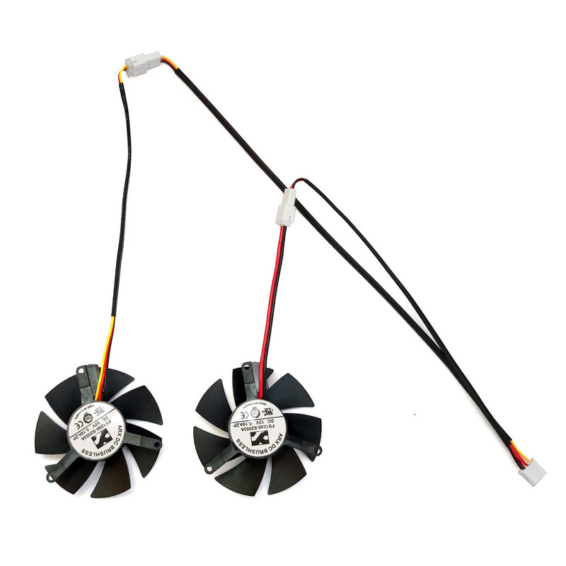 NOU 47MM 3PIN FS1250-S2053A FS1250-A1042A6FL GTX 1650 Ventilator GPU, pentru Gigabyte GTX 1650 D6 OC ventilator de răcire placă video 4G cu profil scăzut