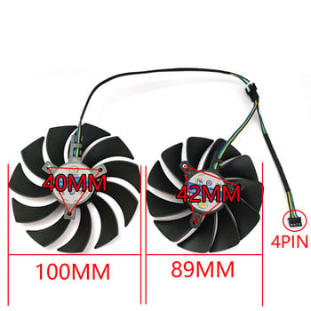 ΝΕΟΣ ανεμιστήρας GPU 89mm 100mm GAA8S2U GA92S2U CF1010U12S CF9015H12S RTX 3070，Για ανεμιστήρα ψύξης κάρτας βίντεο ZOTAC RTX 3070 3070TI Twin Edge