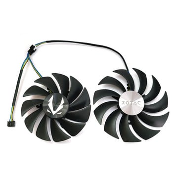 НОВ 89MM 100MM GAA8S2U GA92S2U CF1010U12S CF9015H12S RTX 3070 GPU вентилатор，За ZOTAC RTX 3070 3070TI Twin Edge видеокарта охлаждащ вентилатор