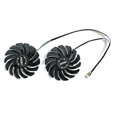 2 τμχ 85mm PLD09210B12HH 4pin DC 12V 0.4A RX 580 GPU Cooler For MSI RX 470 480 570 580 Armor Cooler Fan J0PB