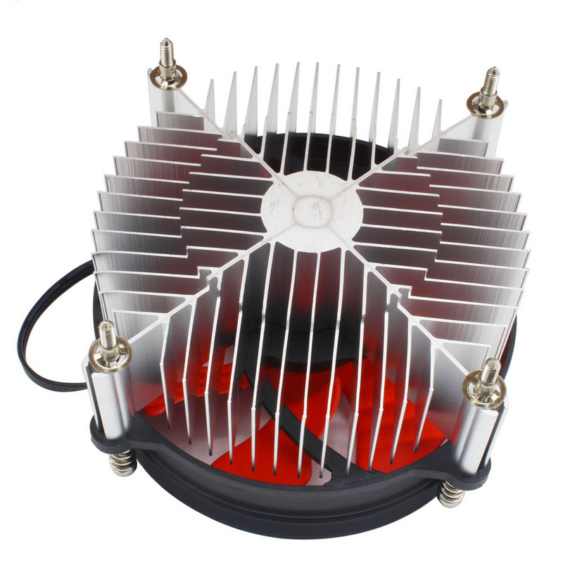 Protsessori jahuti jahutusventilaatori alumiiniumradiaator Intel LGA 775 1150 1151 1155 1156 jaoks