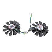 ΝΕΟΣ 87MM GTX1060 GTX1070 RX480 ανεμιστήρας ψύξης για ASUS GTX 1060 1070 RX 480 κάρτα γραφικών T129215SU FDC10U12D9-C 28mm ανεμιστήρες ψύξης