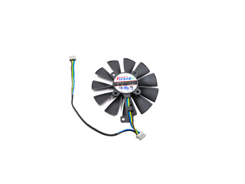 НОВ 87MM GTX1060 GTX1070 RX480 охладител вентилатор за ASUS GTX 1060 1070 RX 480 графична карта T129215SU FDC10U12D9-C 28 мм охлаждащи вентилатори