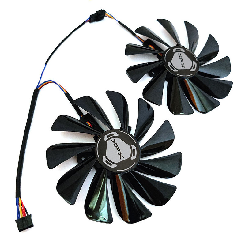 NOVO 1 LOT 95MM 4PIN FDC10U12S9-C RX 5600 XT GPU ventilator，Za XFX RX 5700 5700XT 5600XT ventilator za hlađenje grafičke kartice