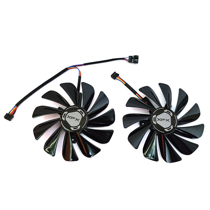 NOVO 1 LOT 95MM 4PIN FDC10U12S9-C RX 5600 XT GPU ventilator，Za XFX RX 5700 5700XT 5600XT ventilator za hlađenje grafičke kartice