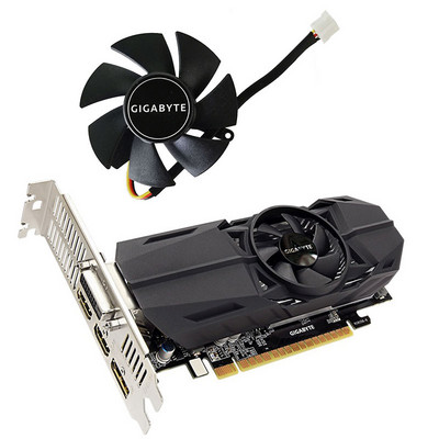 47MM FS1250-S2053A DC 12V 0.19A 3 Pin GTX 1050TI GPU Ventilator de răcire pentru Gigabyte GTX 1050Ti OC ventilator placă grafică 4G cu profil scăzut