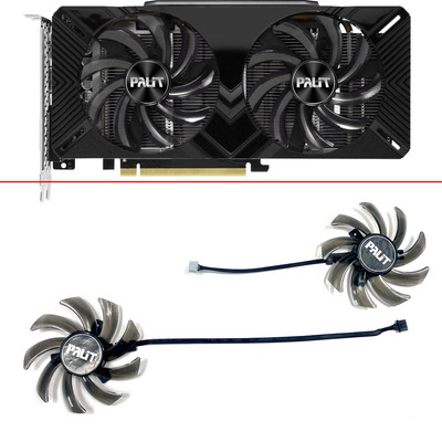 Ventilator za hlađenje 85MM GA91S2U FDC10H12S9-C 4PIN Nvidia RTX2070 GPU VENTILATOR Za PNY Palit GTX 1660 1660 RTX 2060 SUPER 2070 Gamingpro