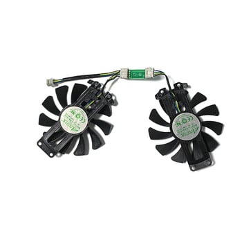 2PCS 75mm 4pin DC 12V 0.38A GA81S2U GTX950 GPU охладител за Zotac GTX 950 960 GTX 1060 ddr5 охладител за графични карти