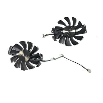 2PCS 75mm 4pin DC 12V 0,38A GA81S2U GTX950 GPU Cooler for Zotac GTX 950 960 GTX 1060 ddr5 cooler card graphics