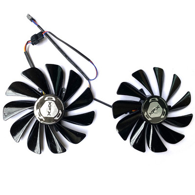 Originalni NOVI 95MM 2KOM FDC10U12S9-C 4PIN GPU Cooler Grafički ventilator RX5500 XT XFX Radeon RX 5600 5700 XT RAW II Grafičke kartice Ventilatori