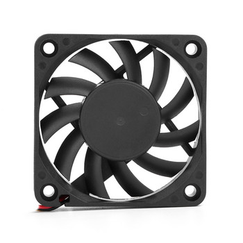 2бр. 60 мм охлаждащ вентилатор 12V 24V безчетков 2PIN 3PIN DC Cooler Fan 60x60x10mm 6010 6cm 2,36 инча за охлаждане на корпуса на процесора на компютъра