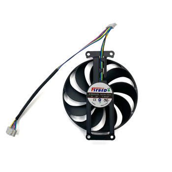 2PCS T129215SU RTX 2060 SUPER 2070 GTX1660 Ti Охлаждащ вентилатор за ASUS GTX 1660 1660Ti DUAL EVO OC RTX2060 Вентилатори за охлаждане на графична карта