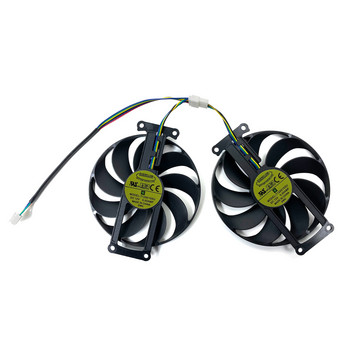 2PCS T129215SU RTX 2060 SUPER 2070 GTX1660 Ti Cooling Fan για ASUS GTX 1660 1660Ti DUAL EVO OC RTX2060 Card Graphics Cooler Fans