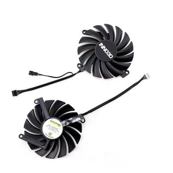 CF-12910S 85MM 4PIN DC 12V 0.35A RTX3060Ti RTX3070 GPU вентилатор за Inno3D GEFORCE RTX 3050 3060Ti 3070 TWIN X2 OC вентилатор на графична карта