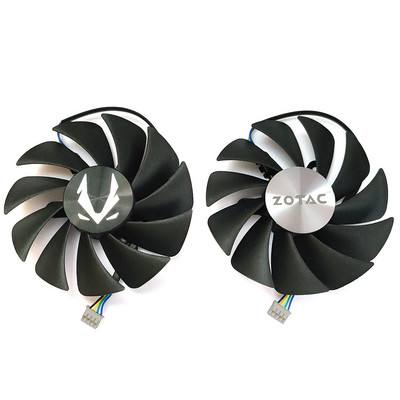 ÚJ 89MM 4PIN GA92S2U RTX 3060 Twin Edge GPU ventilátor,ZOTAC GeForce RTX 3060 3060TI Twin Edge videokártya hűtőventilátorhoz