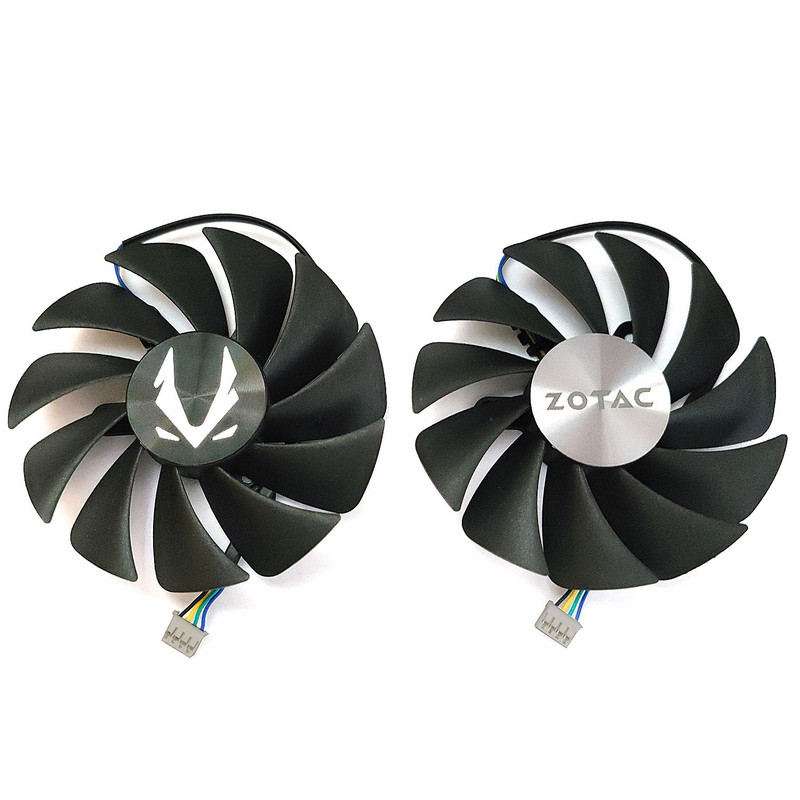 ÚJ 89MM 4PIN GA92S2U RTX 3060 Twin Edge GPU ventilátor，ZOTAC GeForce RTX 3060 3060TI Twin Edge videokártya hűtőventilátorhoz
