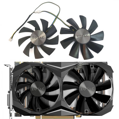 NOVI 87MM 100MM GA92S2H GAA8S2U GTX 1080TI MINI GPU ventilator，za ZOTAC GeForce GTX 1080Ti Mini 1070Ti Mini 1060 ventilator za video karticu