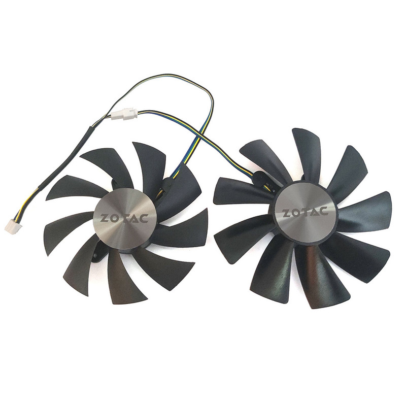 ÚJ 87MM 100MM GA92S2H GAA8S2U GTX 1080TI MINI GPU ventilátor，ZOTAC GeForce GTX 1080Ti Mini 1070Ti Mini 1060 videokártya hűtőventilátorhoz